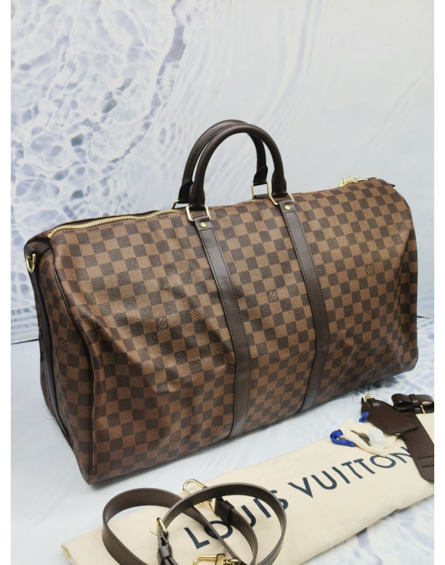 Louis vuitton keepall discount 50 damier ebene